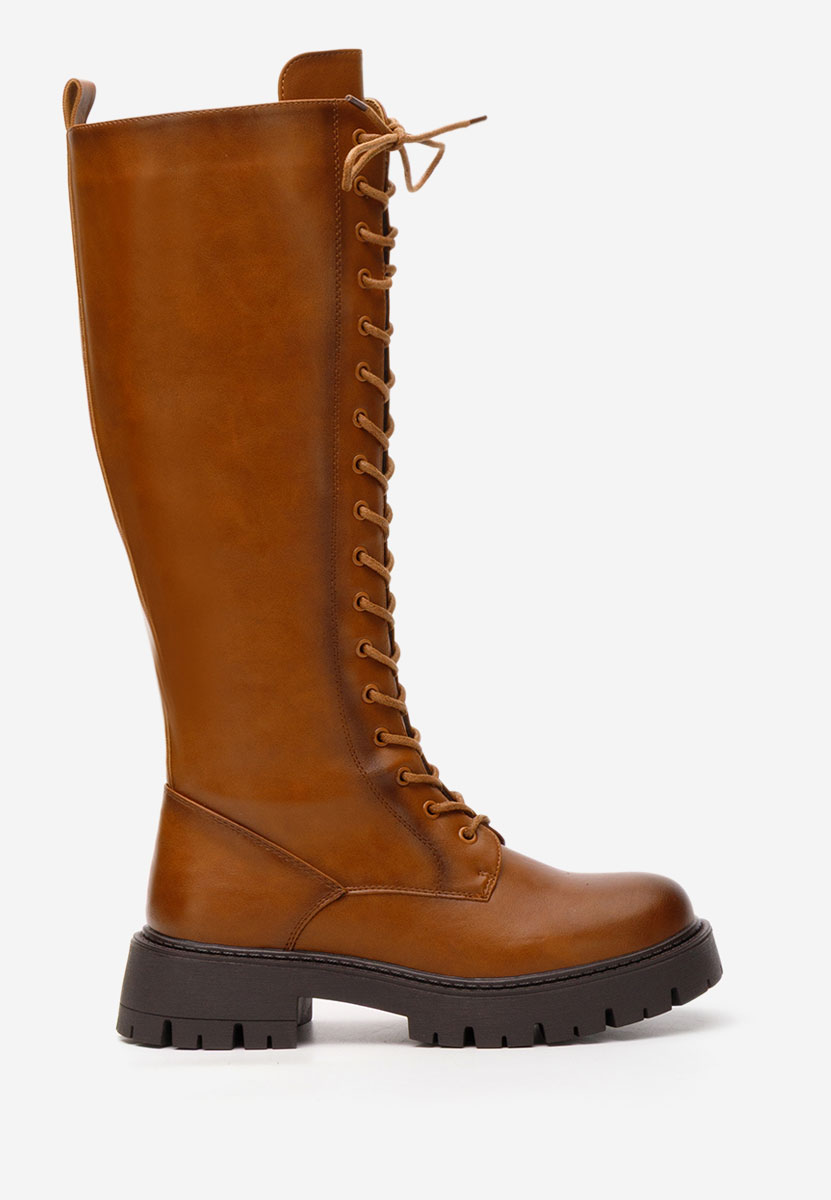 Дамски ботуши Hetie камел