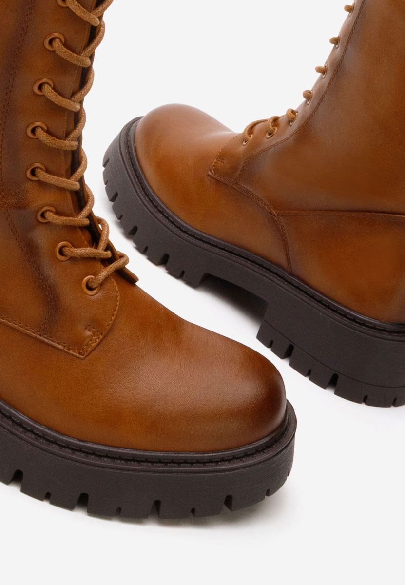 Дамски ботуши Hetie камел