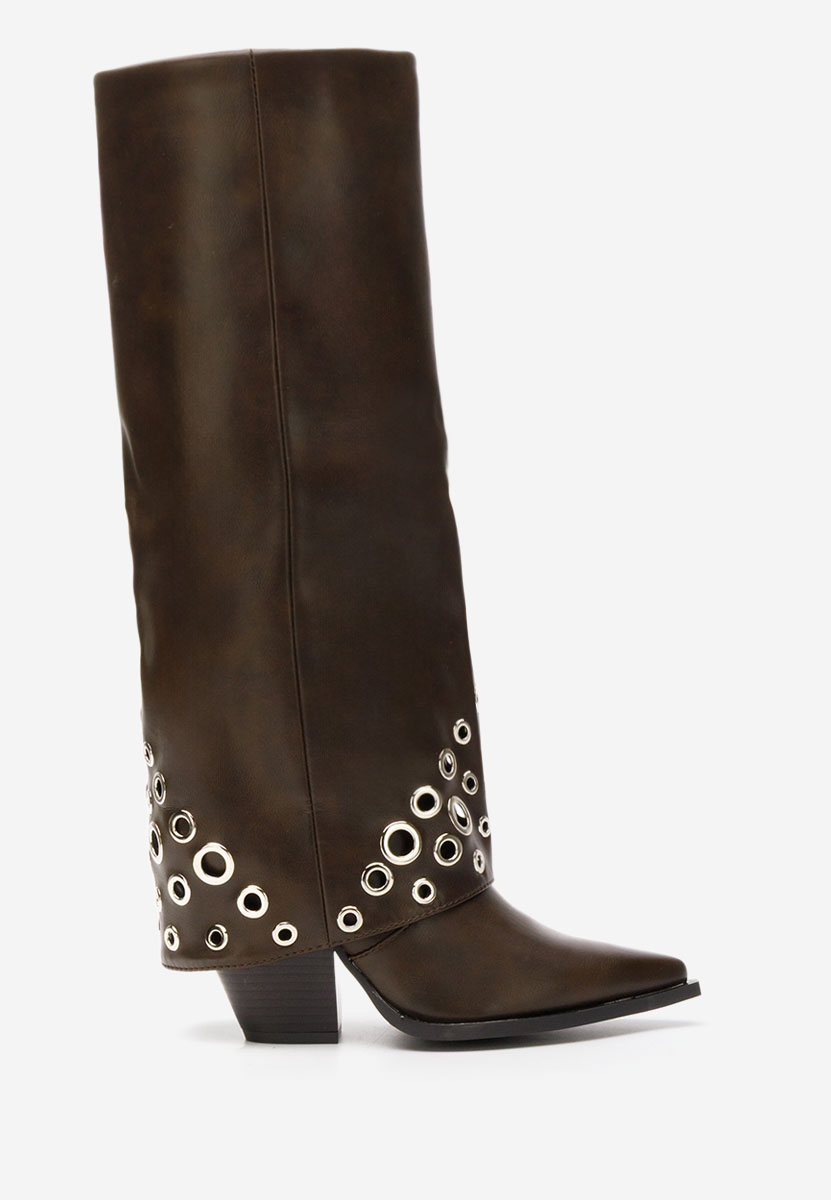 Чизми на ток Tovia кафяв