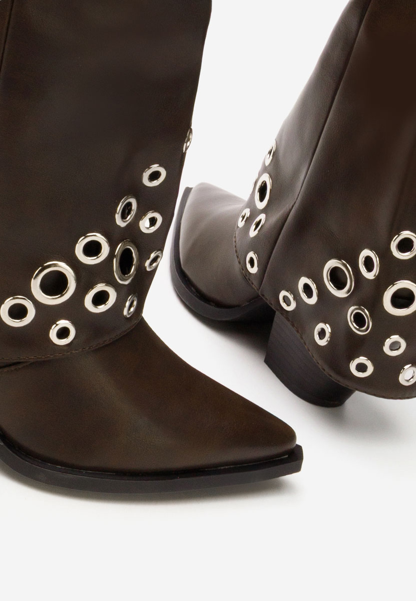 Чизми на ток Tovia кафяв