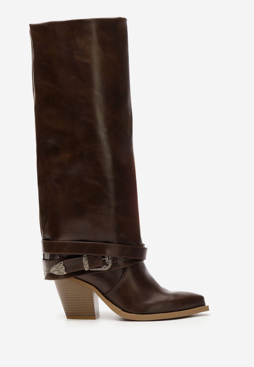 Чизми на ток Bretia кафяв