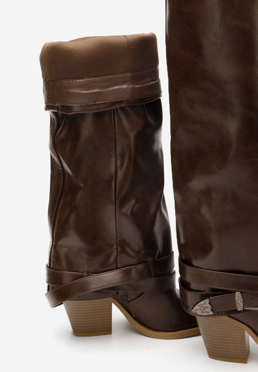 Чизми на ток Bretia кафяв