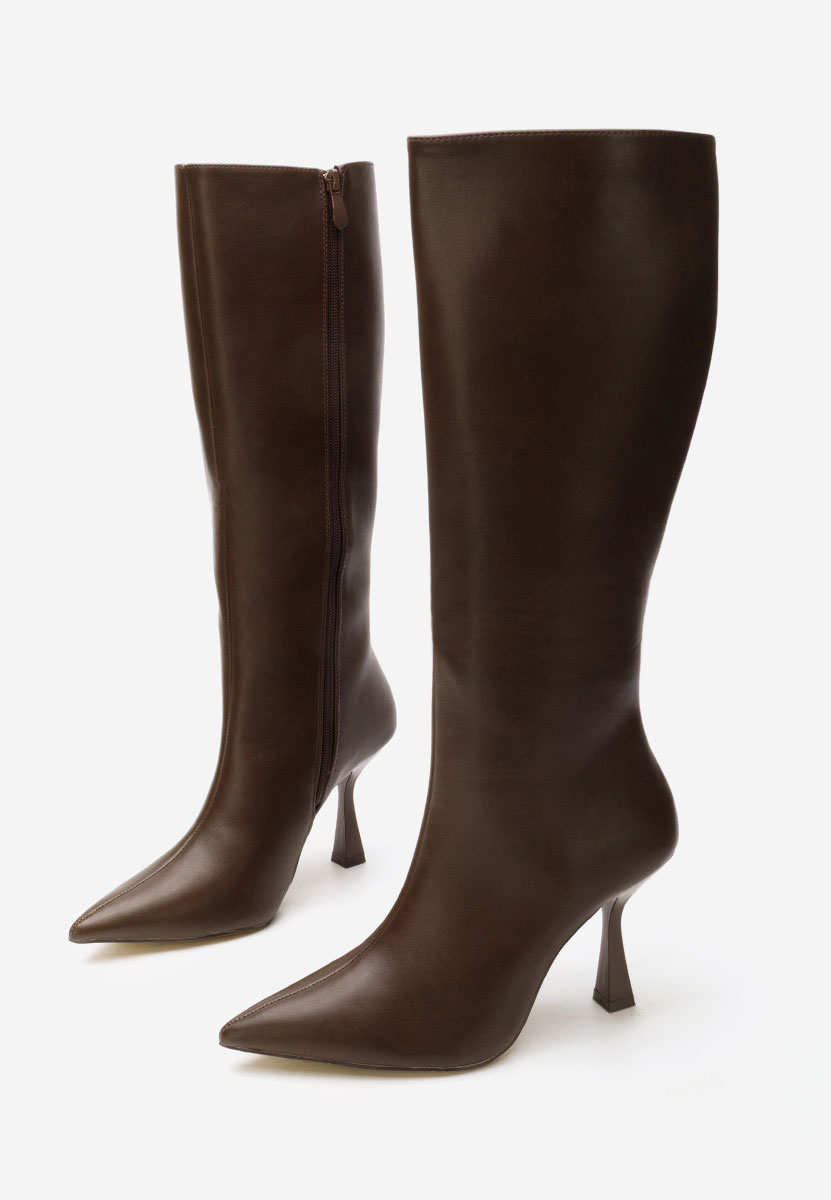 Чизми на ток Luma кафяв