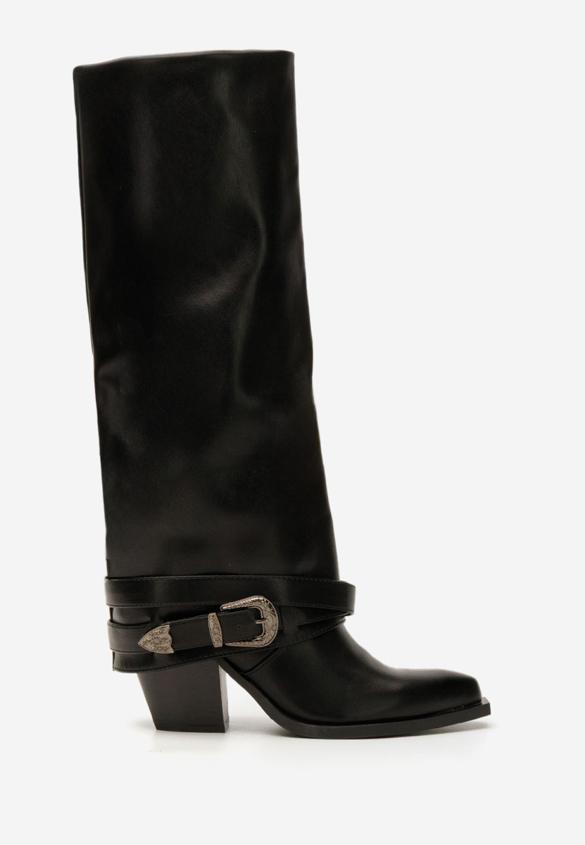 Чизми на ток Bretia черна