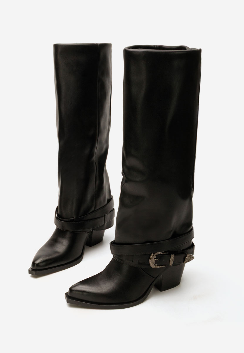 Чизми на ток Bretia черна