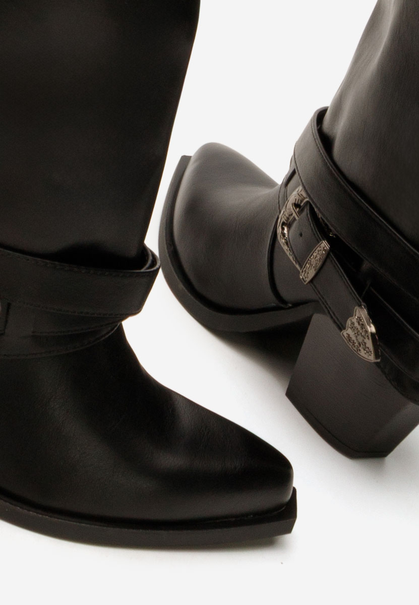 Чизми на ток Bretia черна