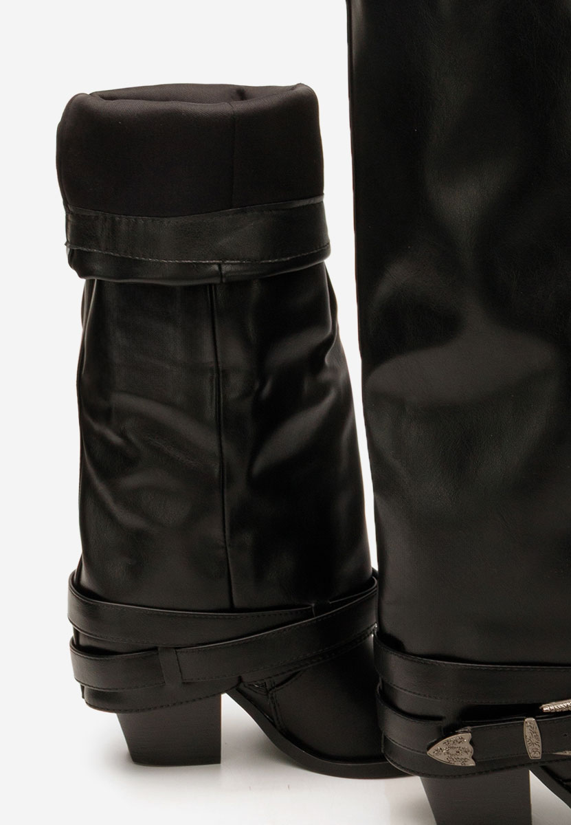 Чизми на ток Bretia черна