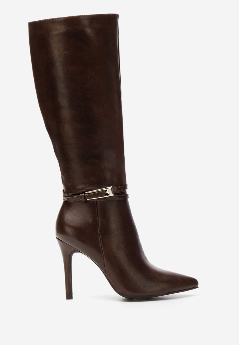 Чизми на ток Nivora кафяв