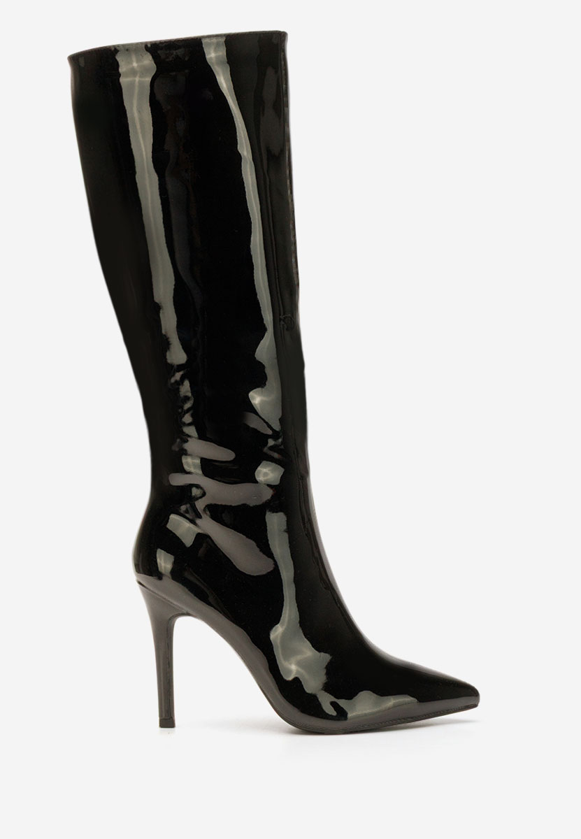 Чизми на ток Kiva черен