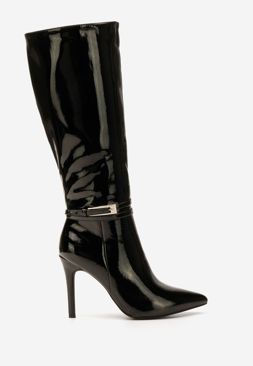 Чизми на ток Nivora черен