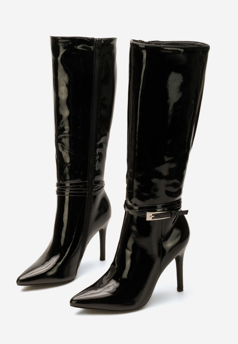 Чизми на ток Nivora черен