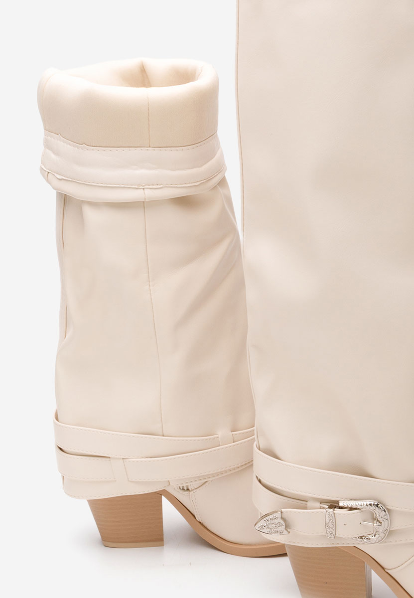 Чизми на ток Bretia бежов