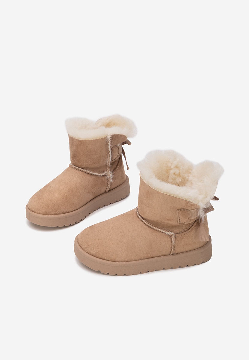 Ботуши момичета Isalora каки