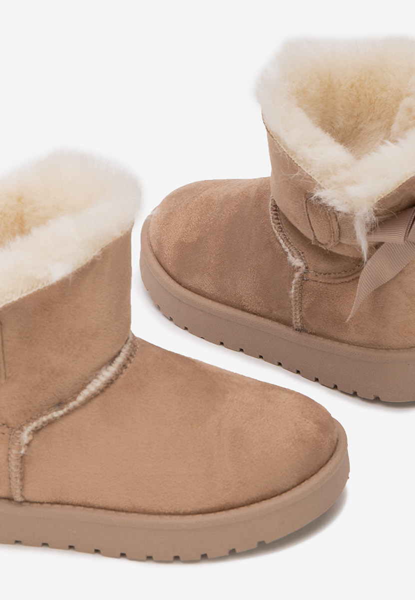 Ботуши момичета Isalora каки