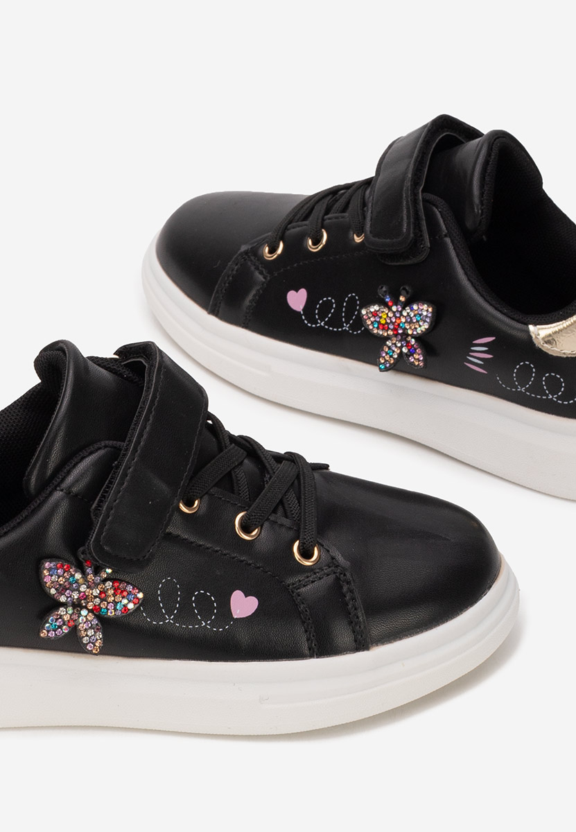 Маратонки за момичета Norvesa черни Маратонки за момичета Norvesa черни