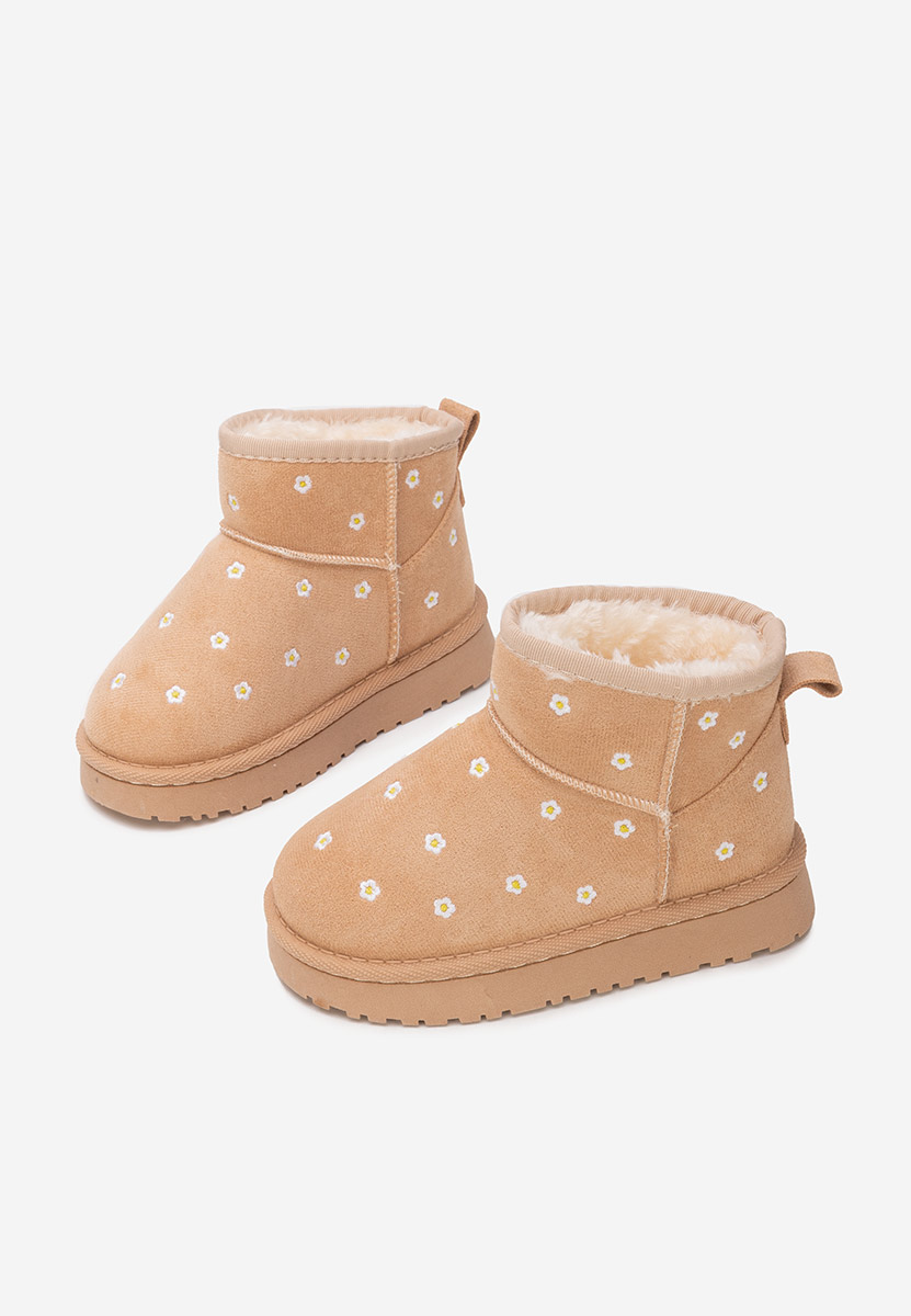 Ботуши момичета Silvara бежов