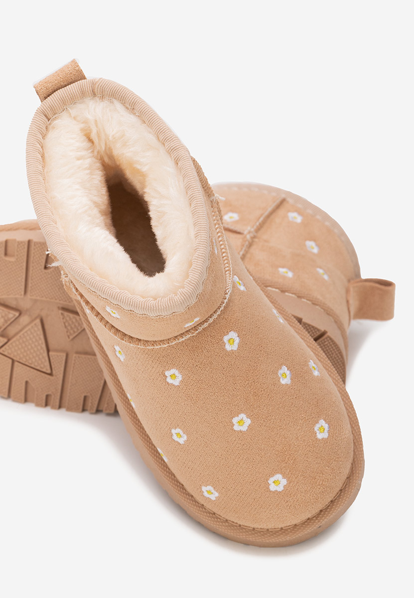 Ботуши момичета Silvara бежов