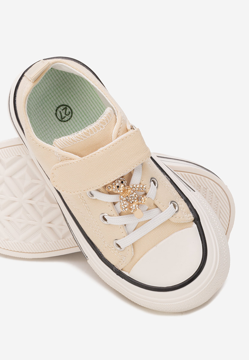 Момичета кецове Miravia бежов Момичета кецове Miravia бежов