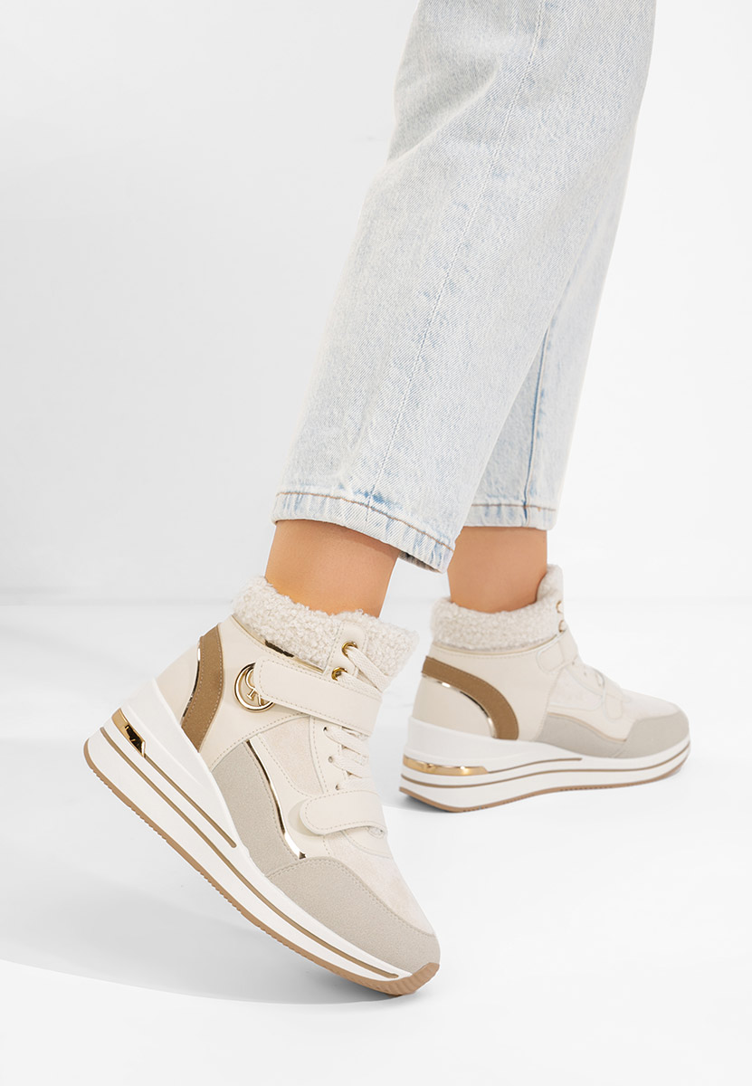 Cникърси High-Top Velaris бежов