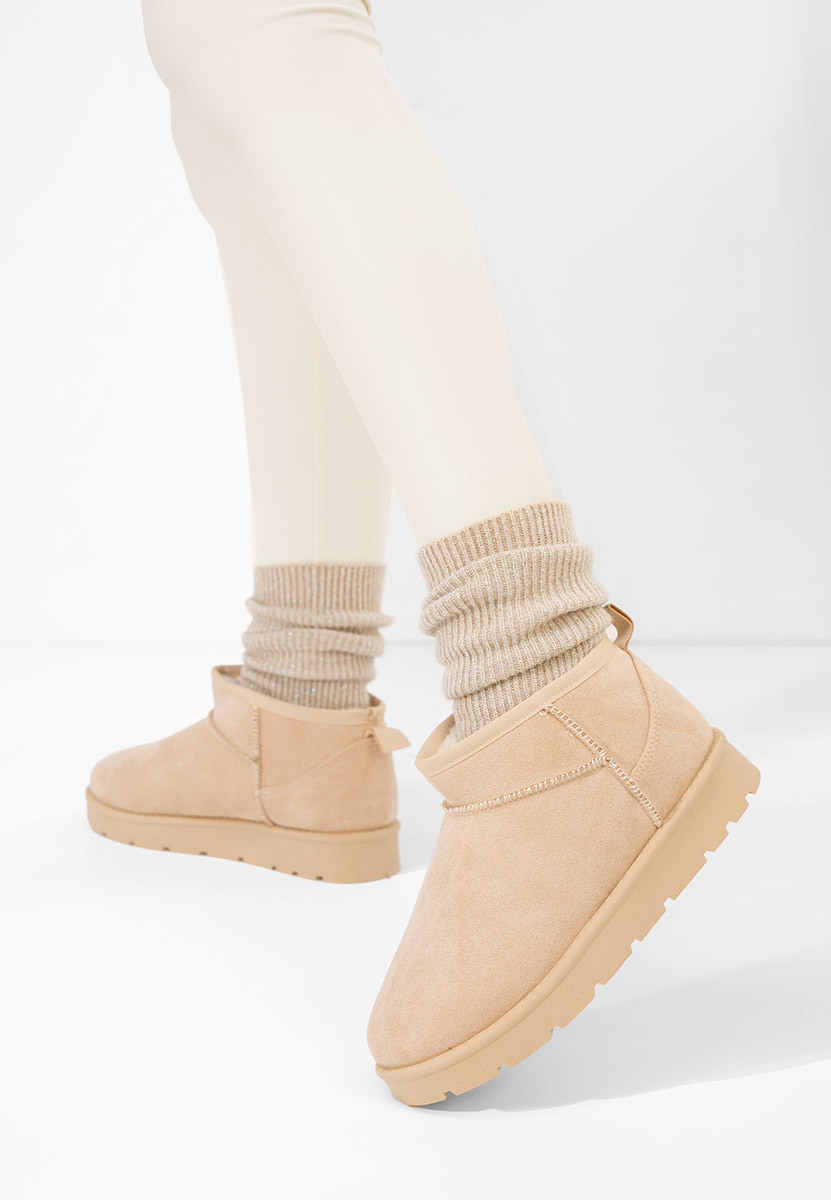 Дамски ботуши Avenira бежов