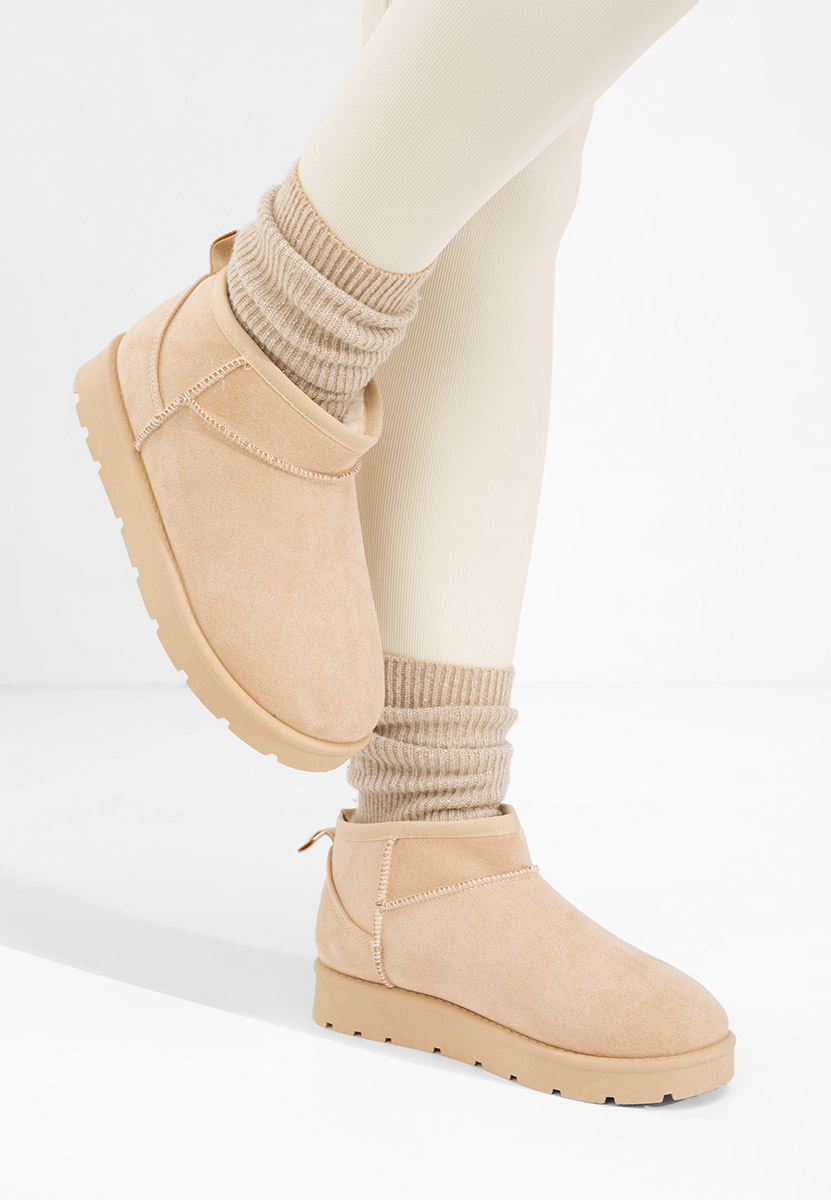 Дамски ботуши Avenira бежов