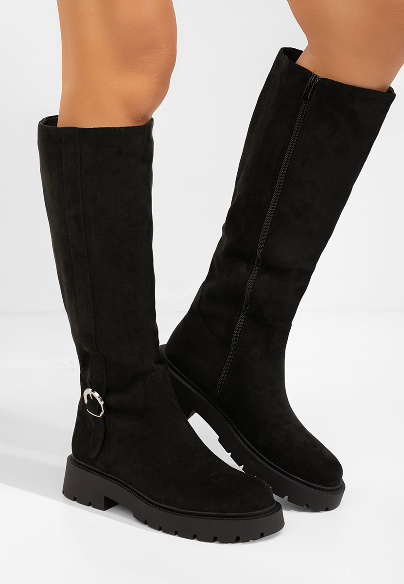 Високи ботуши Sinoma черен