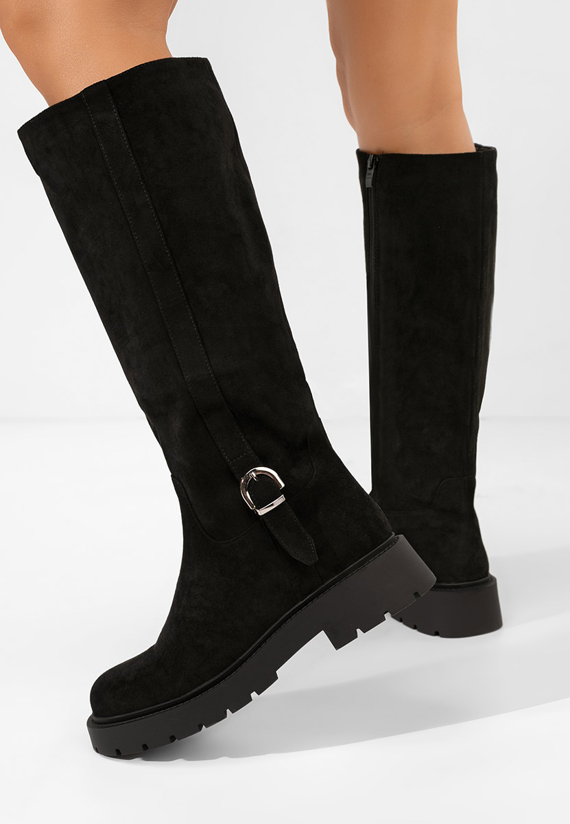 Високи ботуши Sinoma черен