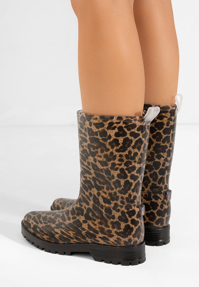 Гумени ботуши Niviera животински принт