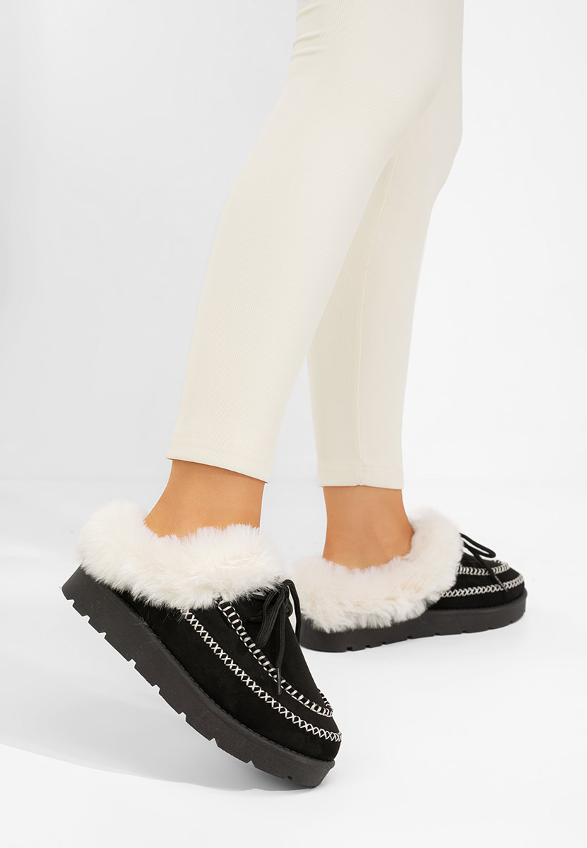 Дамско сабо Leainia черни