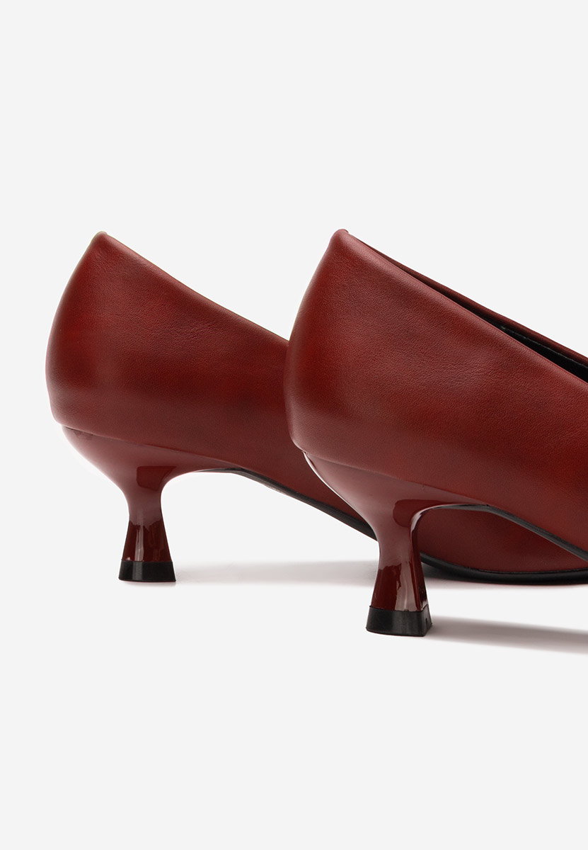 Oбувки на нисък ток Glimera Винено червено