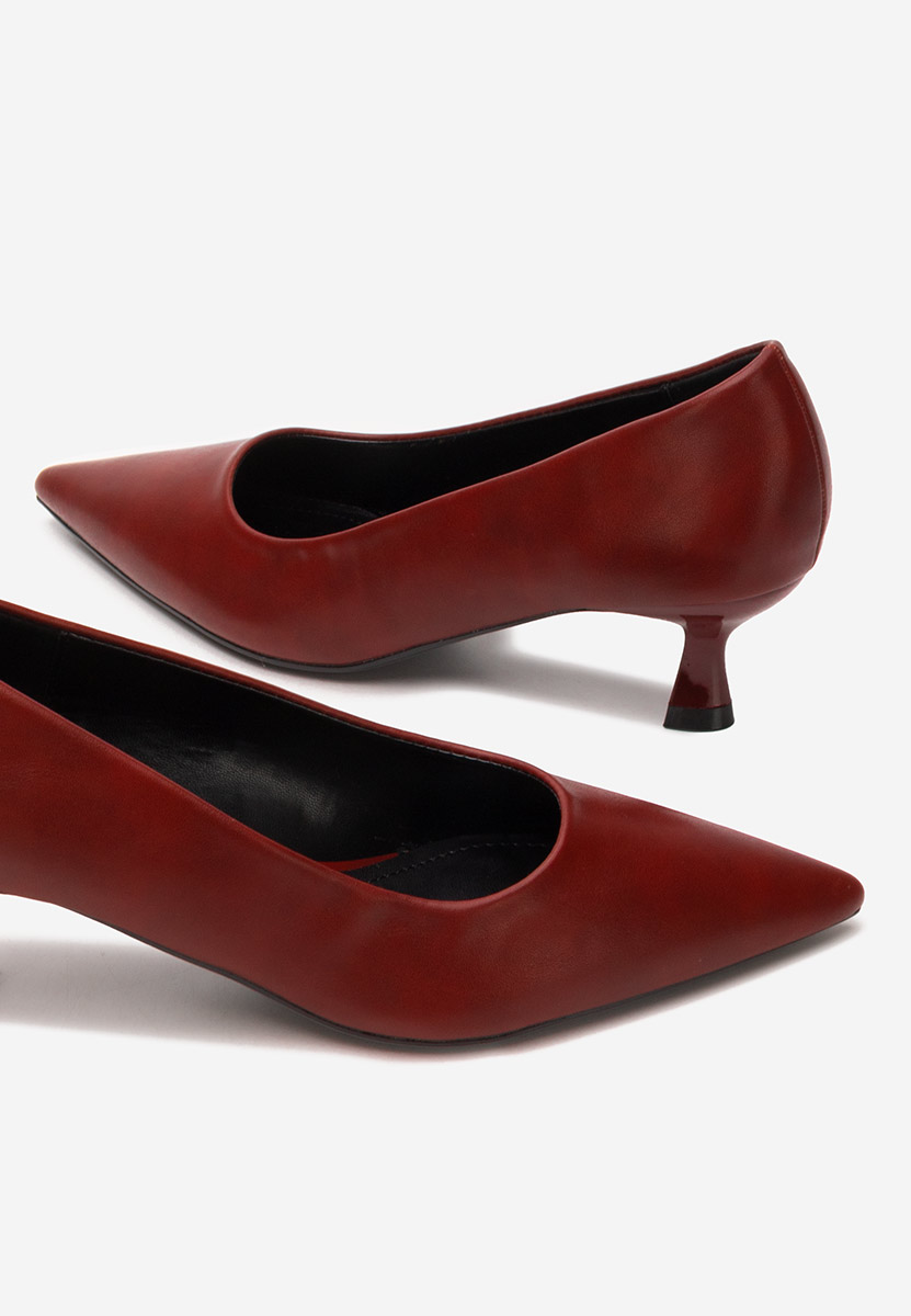 Oбувки на нисък ток Glimera Винено червено