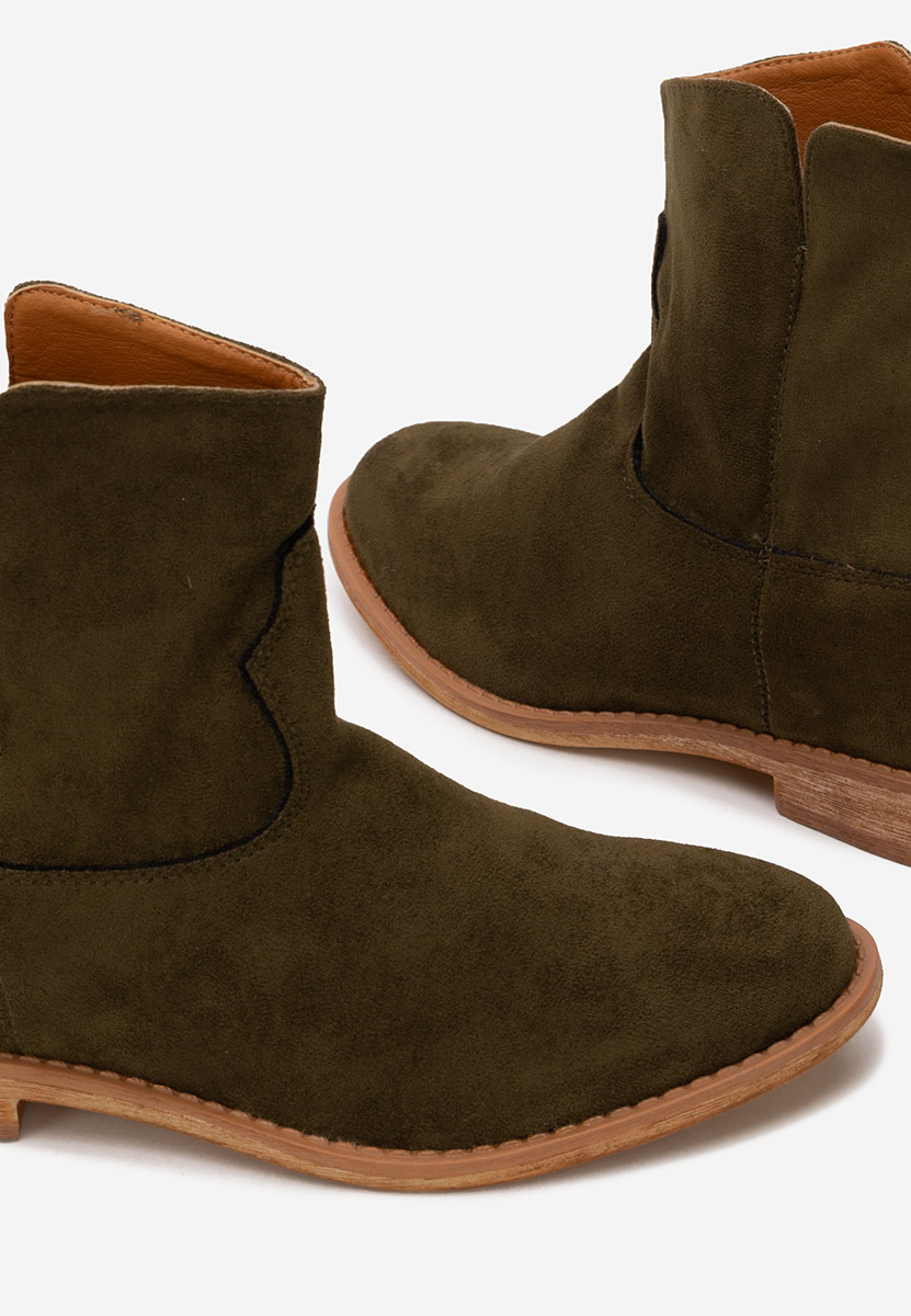 Боти с Платформа зелен Acosta