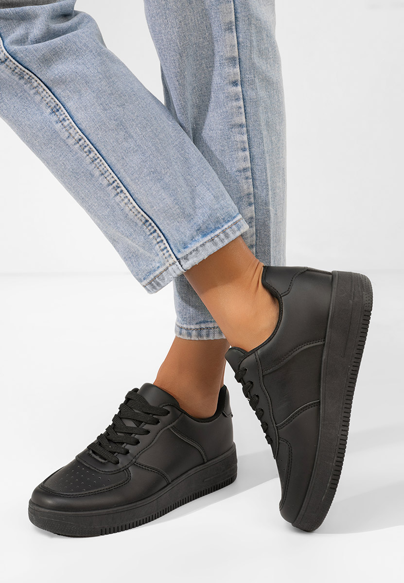 Дамски сникърси Geneua черни