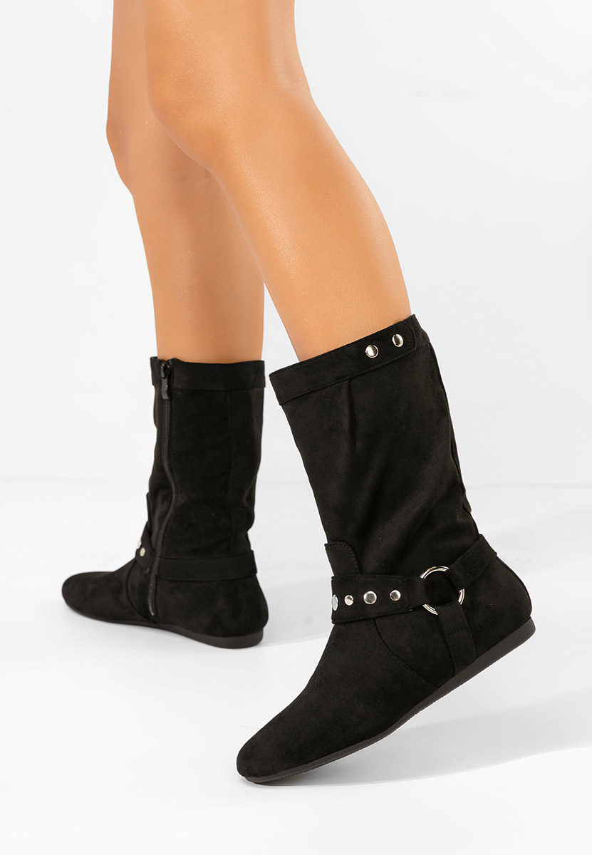 Дамски ботуши Dakisa черен