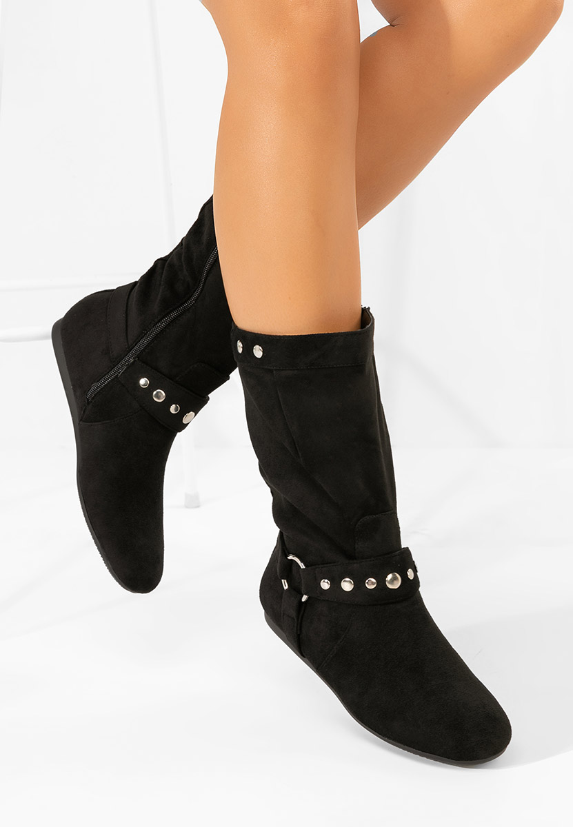 Дамски ботуши Dakisa черен