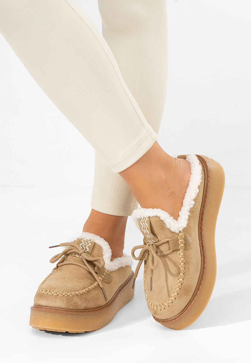 Дамско сабо Seloria каки