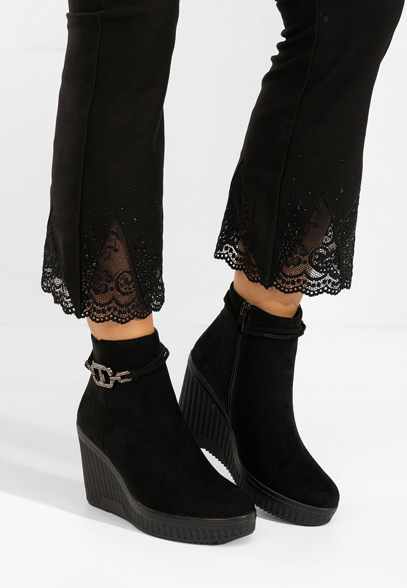 Боти на платформа Charlet V3 черен