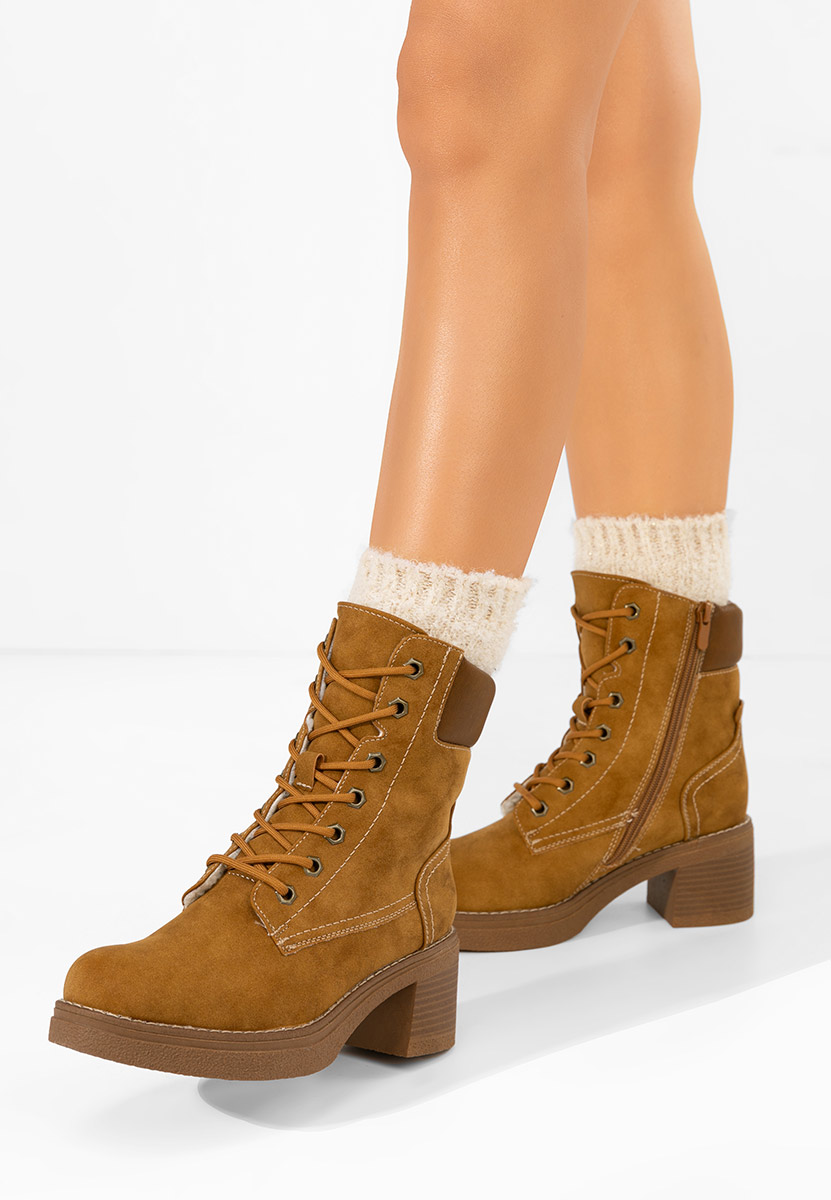 Дамски боти Celoria камел