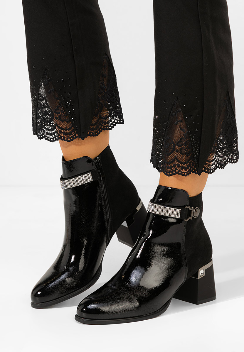 Елегантни боти Grasiela черен
