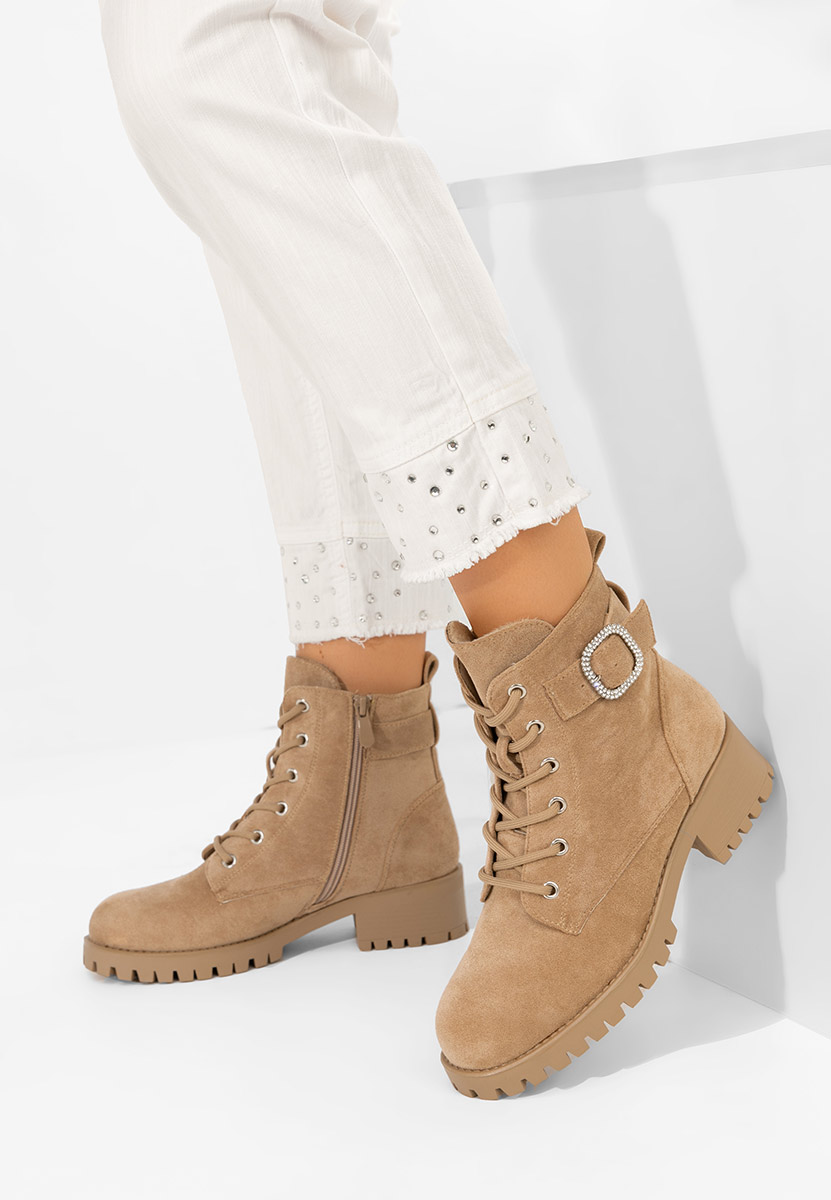 Дамски боти Garneta каки