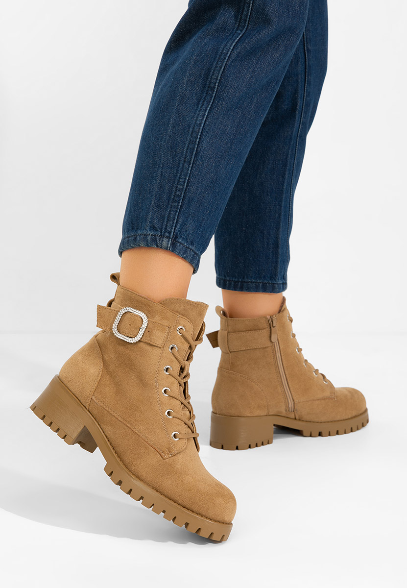 Дамски боти Garneta камел