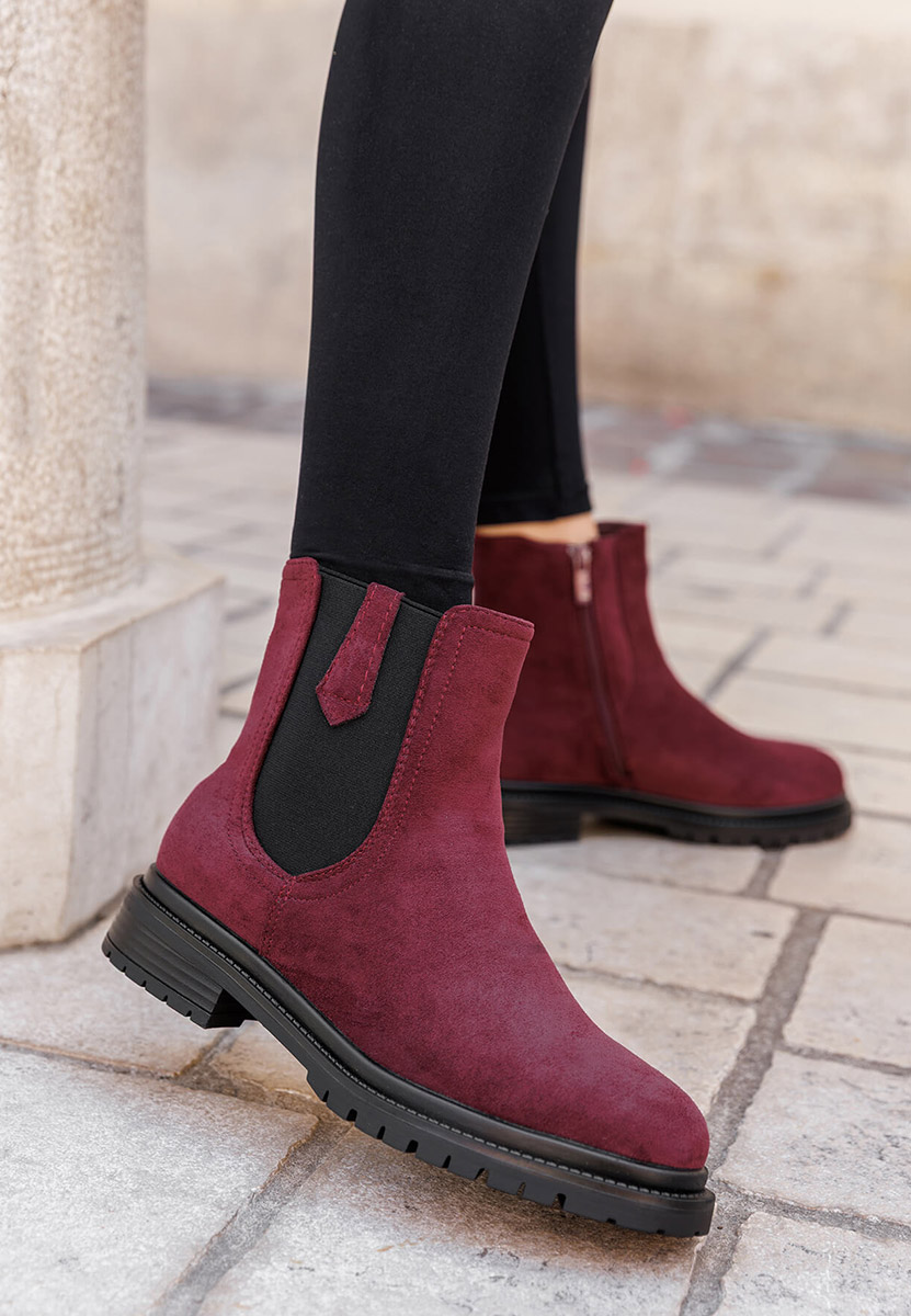 Дамски боти Nevea бордо