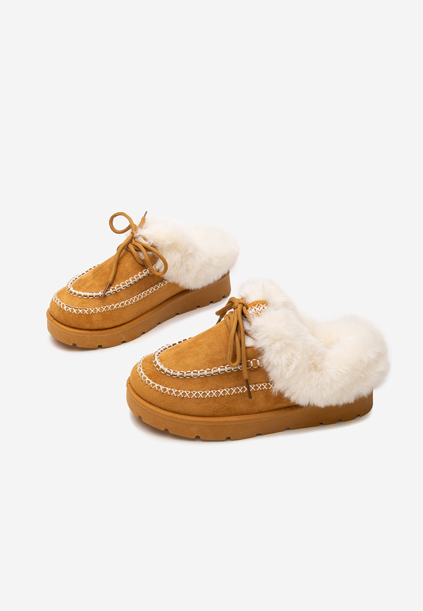 Дамско сабо Leainia камел