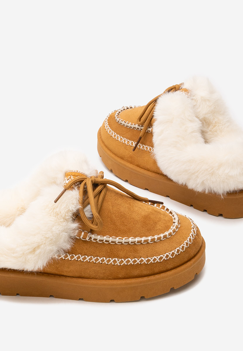 Дамско сабо Leainia камел