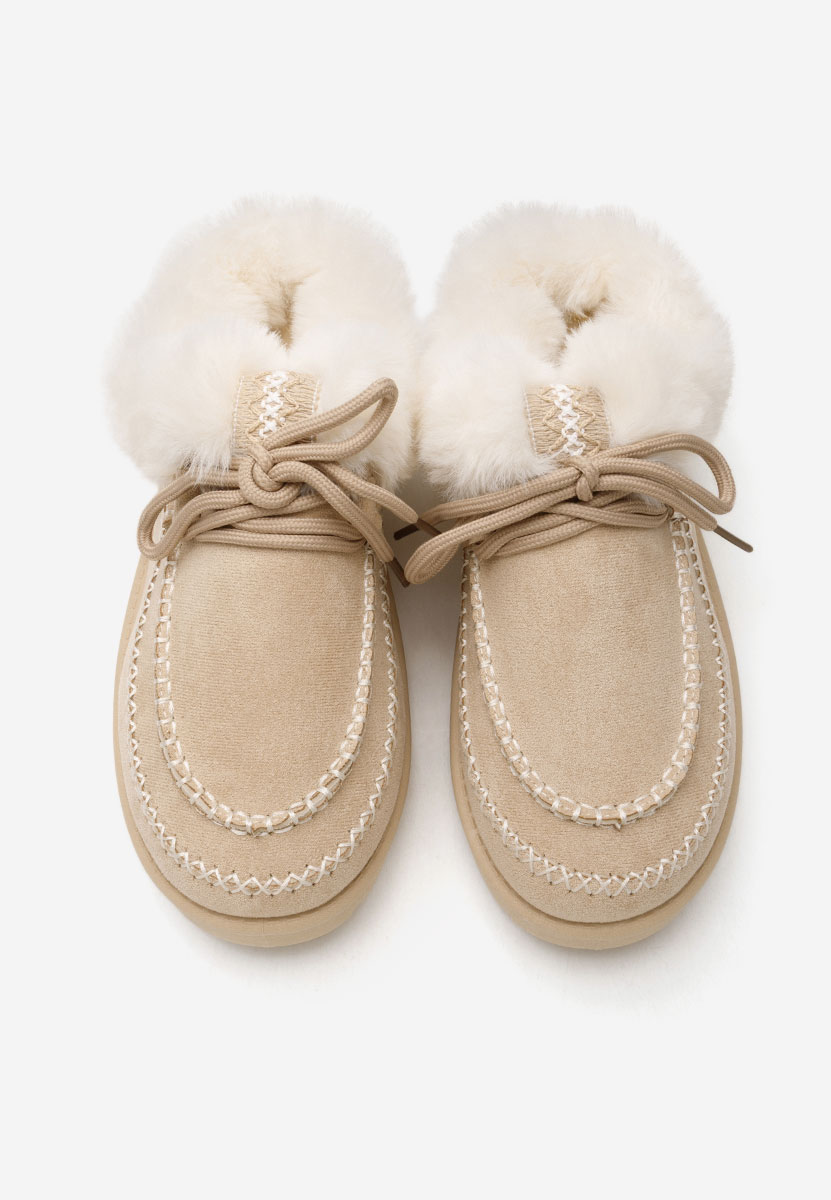 Дамско сабо Leainia бежов