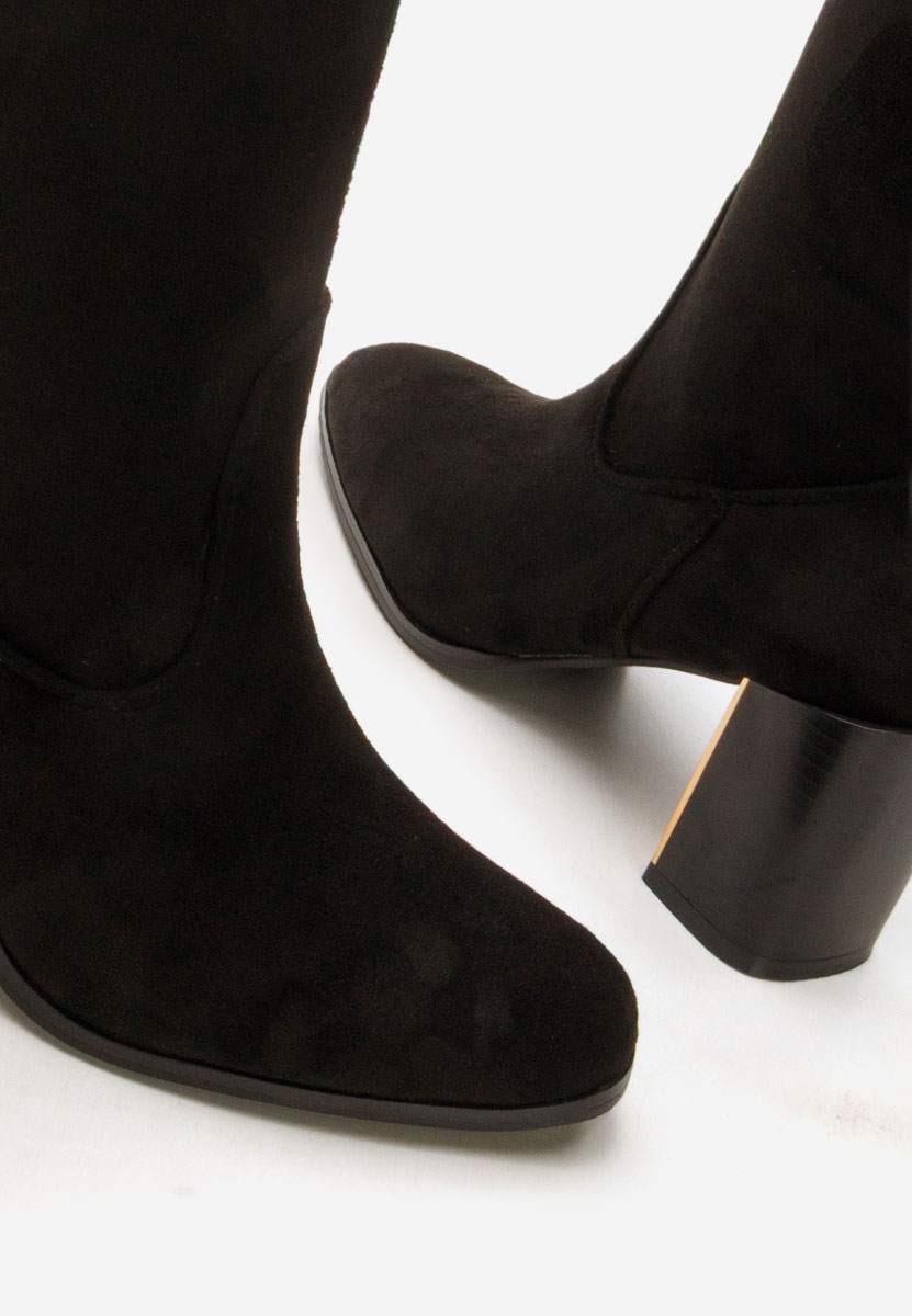 Чизми над коляното Jeanne V2 черен