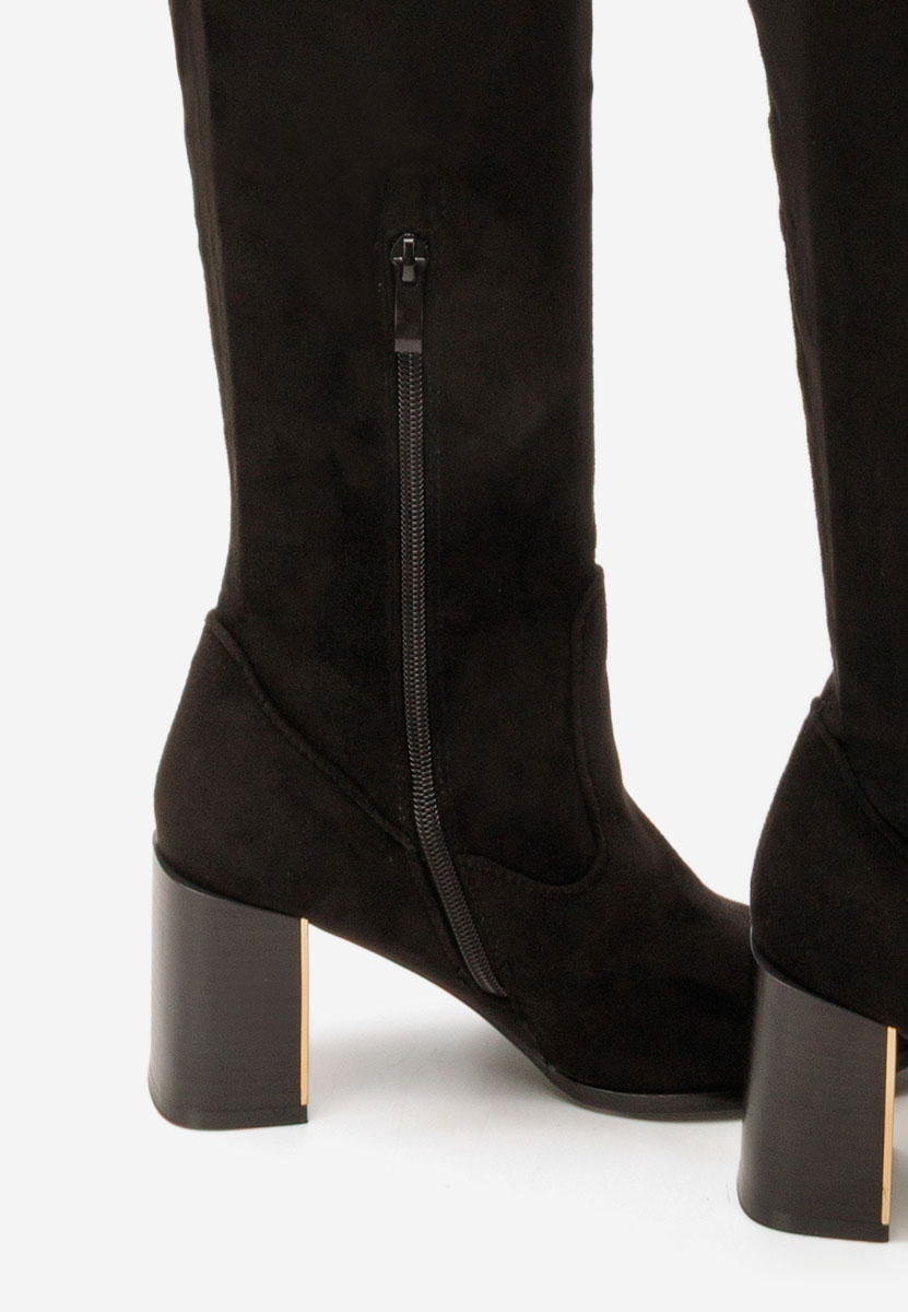 Чизми над коляното Jeanne V2 черен