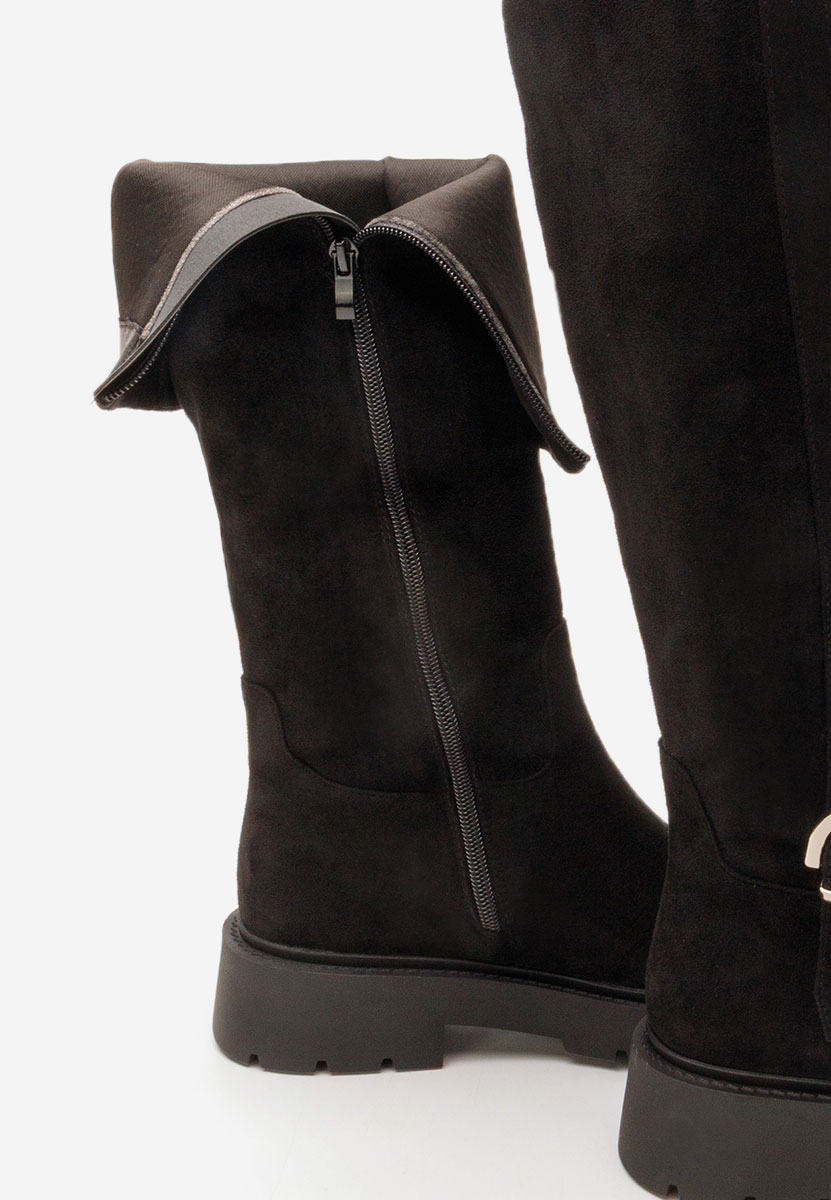 Високи ботуши Sinoma черен