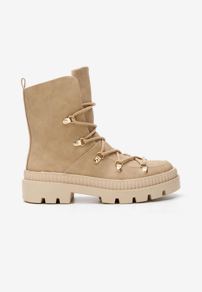 Зимни дамски Ботинки Solira каки