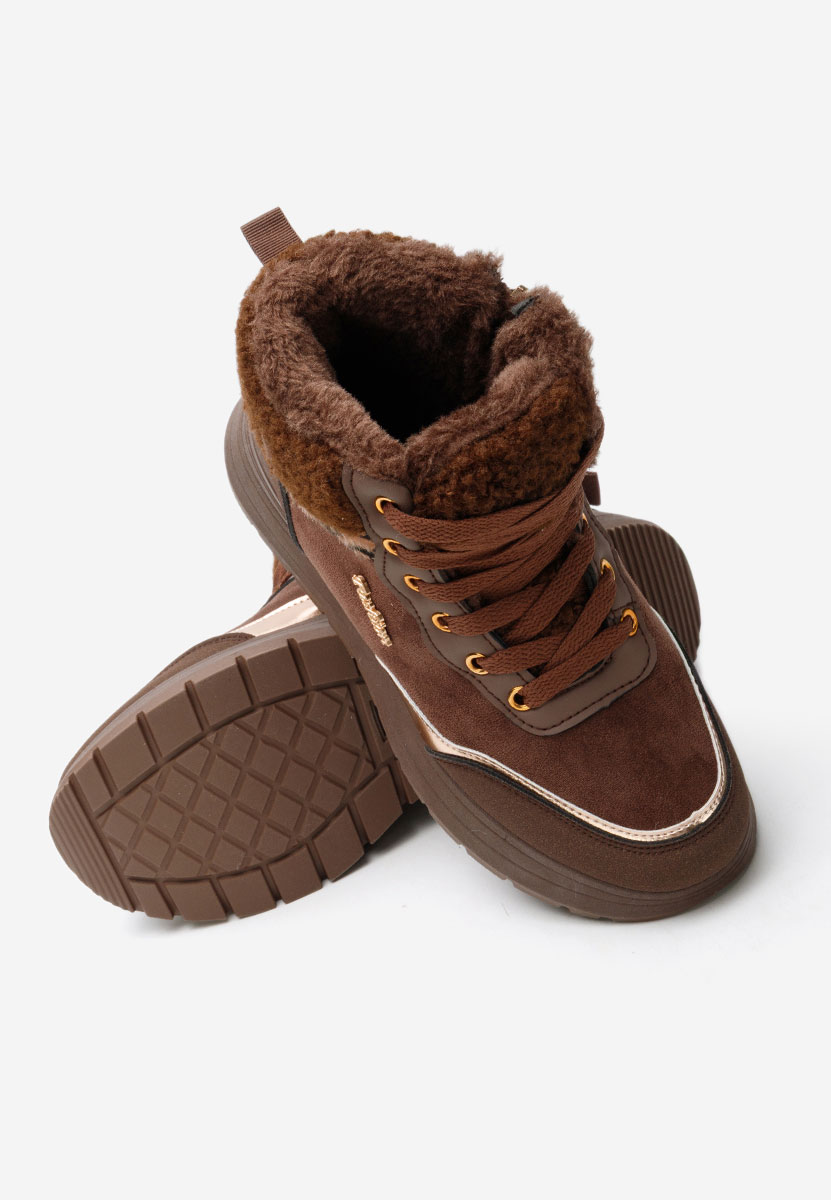 Дамски Зимни маратонки Lisaia кафяв